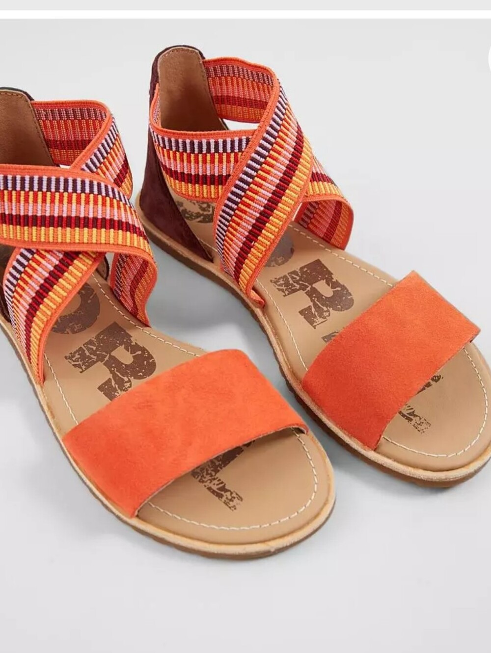 Sorel Ella Zing Suede Sandals